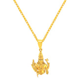 22k Yellow Gold Religious Vishnu Medium Pendants with gold weight of 5.57g